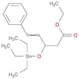 4-Pentenoic acid, 5-phenyl-3-[(triethylstannyl)oxy]-, ethyl ester