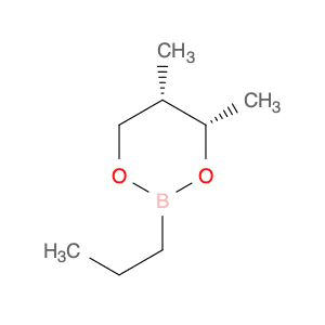 1,3,2-Dioxaborinane, 4,5-dimethyl-2-propyl-, cis-