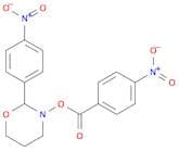 2H-1,3-Oxazine, tetrahydro-3-[(4-nitrobenzoyl)oxy]-2-(4-nitrophenyl)-