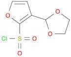 3-(1,3-dioxolan-2-yl)furan-2-sulfonyl chloride