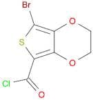 7-bromo-2H,3H-thieno[3,4-b][1,4]dioxine-5-carbonyl chloride