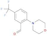 2-(morpholin-4-yl)-5-(trifluoromethyl)benzaldehyde