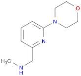 methyl({[6-(morpholin-4-yl)pyridin-2-yl]methyl})amine