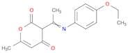 2H-Pyran-2,4(3H)-dione, 3-[1-[(4-ethoxyphenyl)imino]ethyl]-6-methyl-