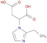Butanedioic acid, (2-ethyl-1H-imidazol-1-yl)-