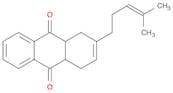 9,10-Anthracenedione, 1,4,4a,9a-tetrahydro-2-(4-methyl-3-pentenyl)-