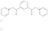Pyridinium, 1,1'-[1,3-phenylenebis(2-oxo-2,1-ethanediyl)]bis-, diiodide