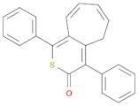 Cyclohepta[c]thiopyran-3(5H)-one, 1,4-diphenyl-