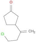 Cyclopentanone, 3-(3-chloro-1-methylenepropyl)-