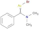 Gold, bromo[(dimethylamino)phenylmethylene]-