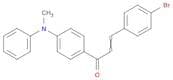 2-Propen-1-one, 3-(4-bromophenyl)-1-[4-(methylphenylamino)phenyl]-