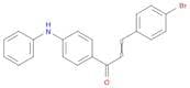 2-Propen-1-one, 3-(4-bromophenyl)-1-[4-(phenylamino)phenyl]-