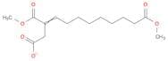 2-Decene-1,2,10-tricarboxylic acid, 2,10-dimethyl ester