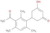 2-Cyclohexen-1-one, 5-(3-acetyl-2,4,6-trimethylphenyl)-3-hydroxy-