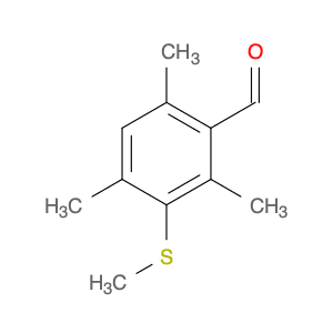 Benzaldehyde, 2,4,6-trimethyl-3-(methylthio)-