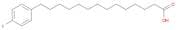 Benzenetetradecanoic acid, 4-iodo-