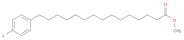 Benzenepentadecanoic acid, 4-iodo-, methyl ester