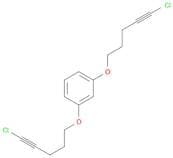 Benzene, 1,3-bis[(5-chloro-4-pentynyl)oxy]-