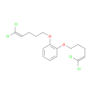 Benzene, 1,2-bis[(5,5-dichloro-4-pentenyl)oxy]-