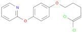 Pyridine, 2-[4-[(5,5-dichloro-4-pentenyl)oxy]phenoxy]-