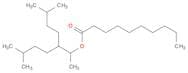 Decanoic acid, 1,5-dimethyl-2-(3-methylbutyl)hexyl ester