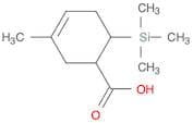 3-Cyclohexene-1-carboxylic acid, 3-methyl-6-(trimethylsilyl)-