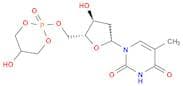Thymidine, 5'-O-(5-hydroxy-2-oxido-1,3,2-dioxaphosphorinan-2-yl)-