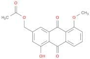9,10-Anthracenedione, 3-[(acetyloxy)methyl]-1-hydroxy-5-methoxy-
