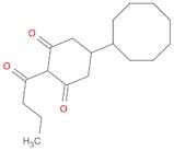 1,3-Cyclohexanedione, 5-cyclooctyl-2-(1-oxobutyl)-