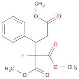 1,1,3-Propanetricarboxylic acid, 1-fluoro-2-phenyl-, trimethyl ester
