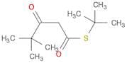 Pentanethioic acid, 4,4-dimethyl-3-oxo-, S-(1,1-dimethylethyl) ester