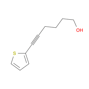 5-Hexyn-1-ol, 6-(2-thienyl)-