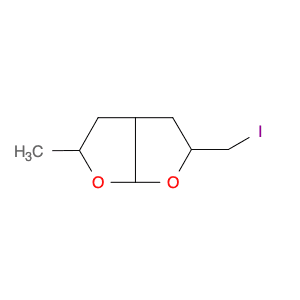 Furo[2,3-b]furan, hexahydro-2-(iodomethyl)-5-methyl-