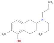 1-Naphthalenol,6-(dipropylamino)-5,6,7,8-tetrahydro-2-methyl-
