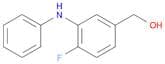 Benzenemethanol, 4-fluoro-3-(phenylamino)-