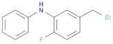 Benzenamine, 5-(chloromethyl)-2-fluoro-N-phenyl-
