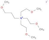 1-Propanaminium, 3-methoxy-N,N,N-tris(2-methoxyethyl)-, iodide
