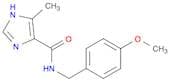 1H-Imidazole-4-carboxamide, N-[(4-methoxyphenyl)methyl]-5-methyl-