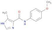 1H-Imidazole-4-carboxamide, N-(4-methoxyphenyl)-5-methyl-
