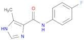 1H-Imidazole-4-carboxamide, N-(4-fluorophenyl)-5-methyl-