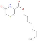 3-Thiomorpholinecarboxylic acid, 5-oxo-, octyl ester, (R)-