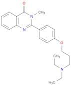 2-(4-(3-(Diethylamino)propoxy)phenyl)-3-methylquinazolin-4(3H)-one