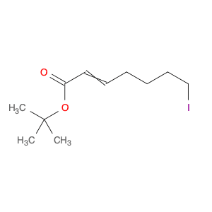 2-Heptenoic acid, 7-iodo-, 1,1-dimethylethyl ester