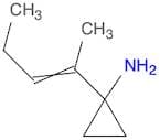 Cyclopropanamine,1-(1-methyl-1-buten-1-yl)-
