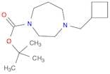 1H-1,4-Diazepine-1-carboxylicacid, 4-(cyclobutylmethyl)hexahydro-, 1,1-dimethylethyl ester