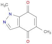 1H-Indazole-4,7-dione, 1,5-dimethyl-