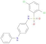Benzenesulfonamide, 2,5-dichloro-N-[4-(phenylamino)phenyl]-