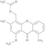 9H-Xanthen-9-one, 4-[(acetyloxy)methyl]-1-methoxy-3,8-dimethyl-