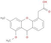 9H-Xanthene-4-acetic acid, 8-methoxy-6-methyl-9-oxo-