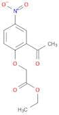 Acetic acid, (2-acetyl-4-nitrophenoxy)-, ethyl ester